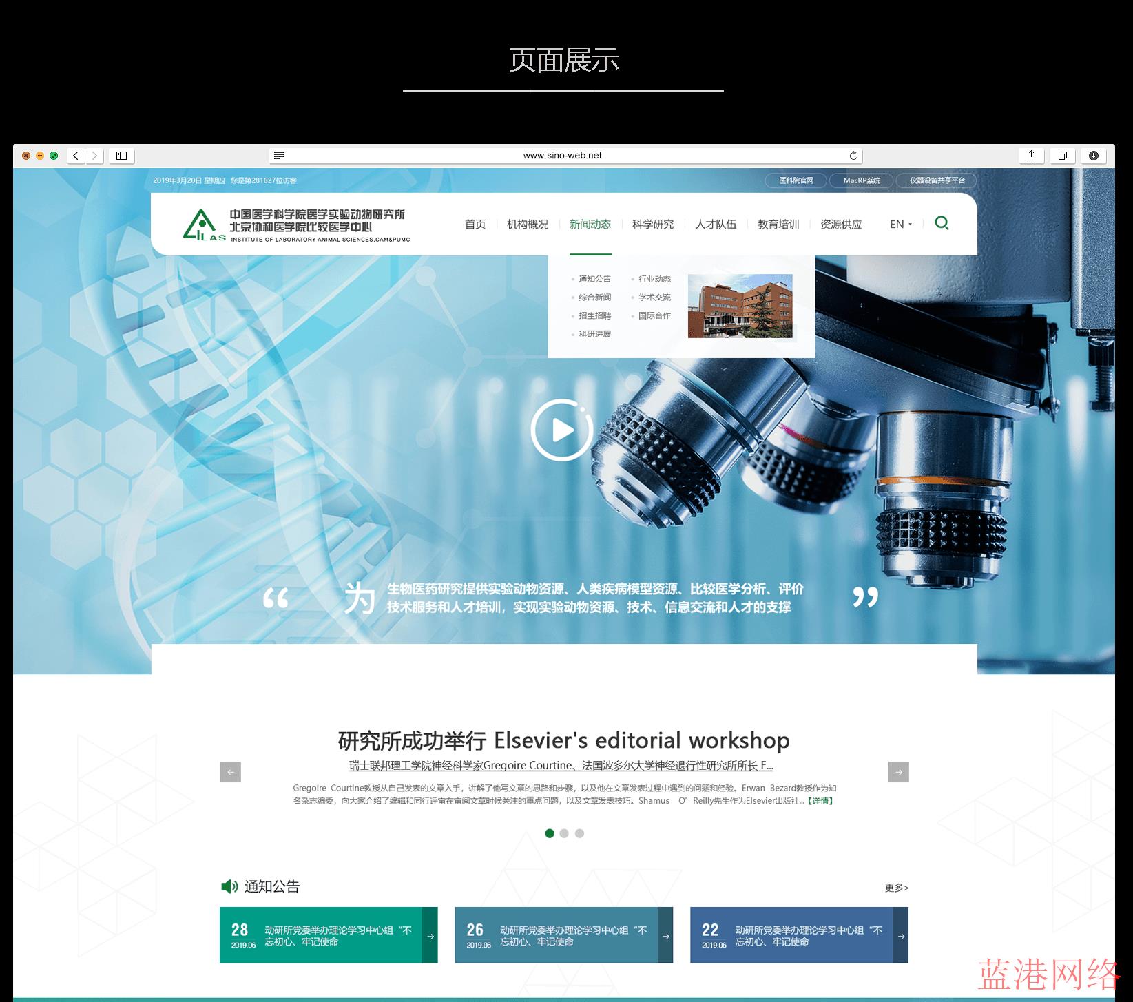 生物医药网站建设的步骤会很复杂吗？